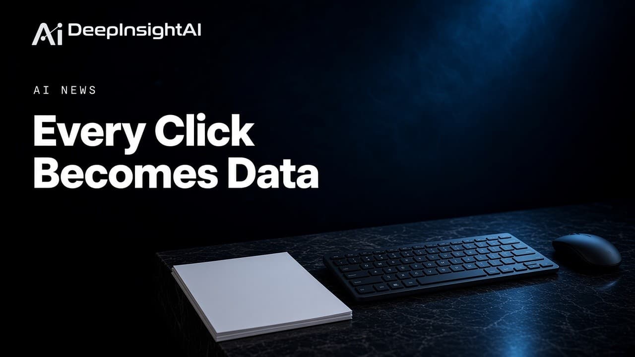 Every Click Becomes Data