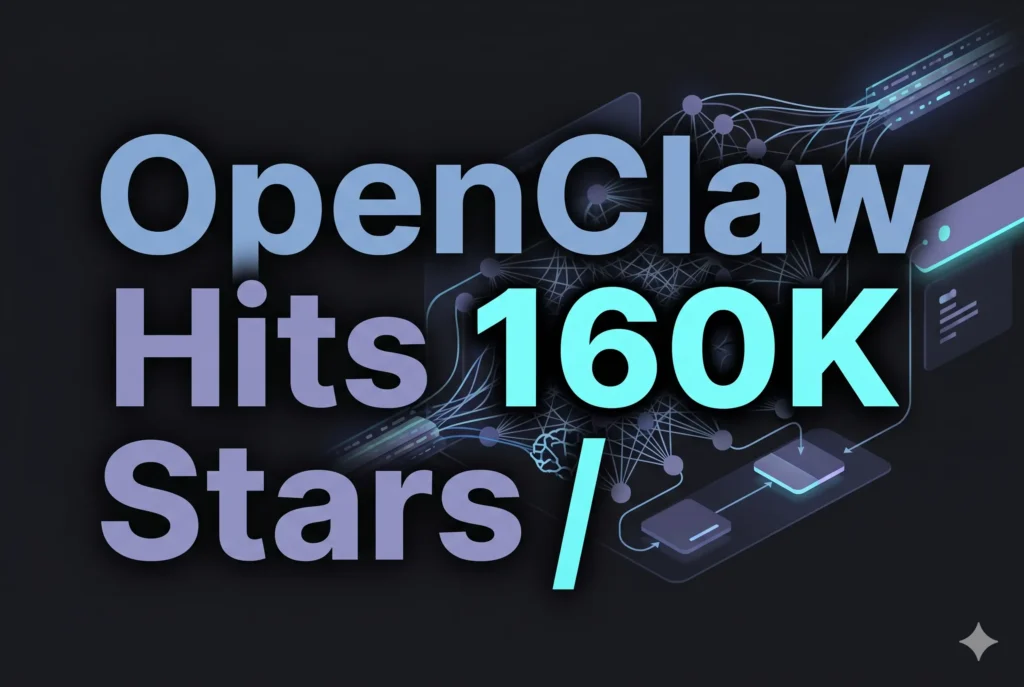 openclaw hits 160k stars