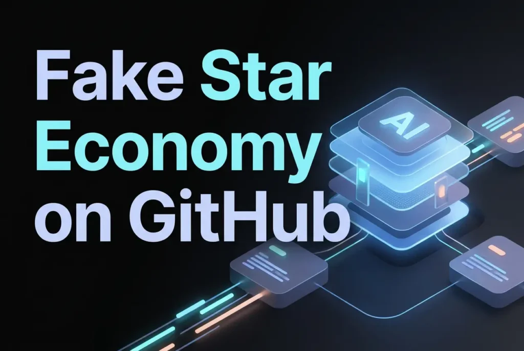 the fake star economy on github