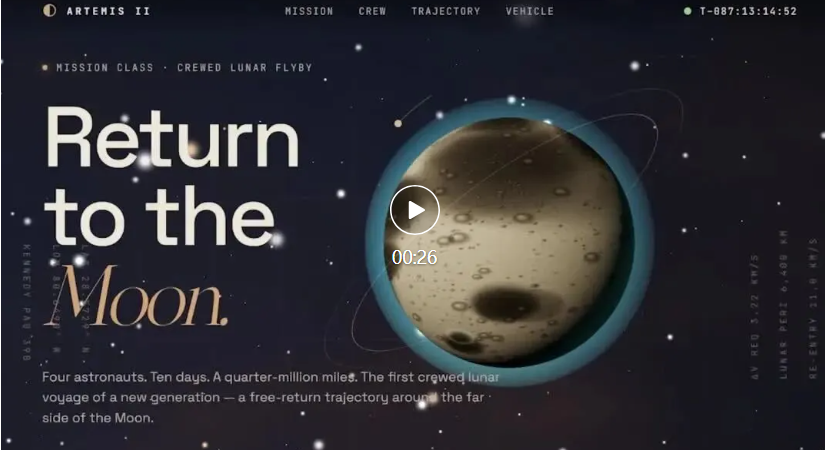 Fully interactive websites by Claude Design