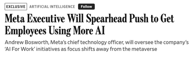 Meta’s CTO Andrew Bosworth sent an internal memo, officially renaming the “AI for Work” initiative to the “Agent Transformation Accelerator” (ATA).