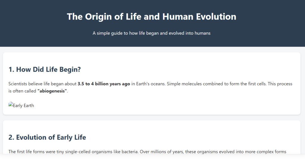 webpage generated by gpt 5.5