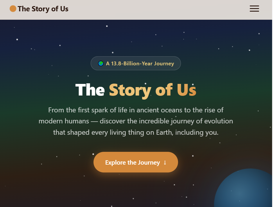 webpage made by deepseek